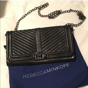 Rebecca Minkoff Love crossbody clutch
